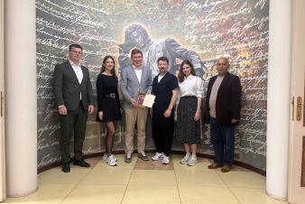Делегация ЕГТИ посетила Русский дом в Бишкеке